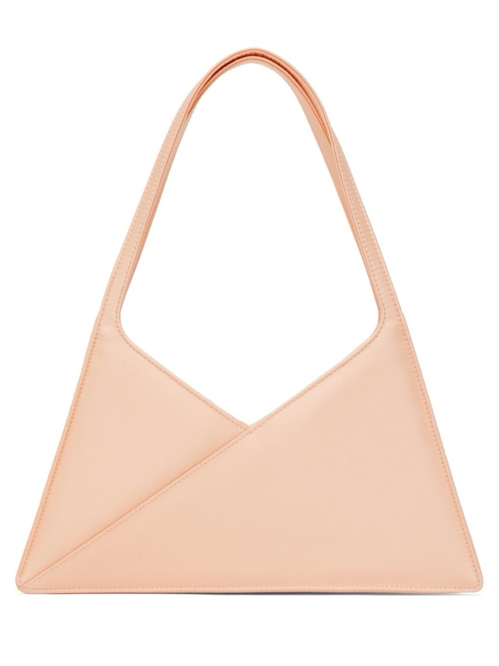 mm6 maison margiela pink triangle 6 shoulder bag